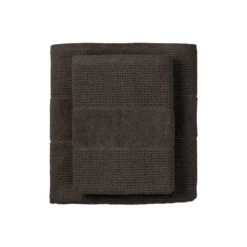 Schiesser 2er-Set: Duschtücher Turin In Dunkelgrau