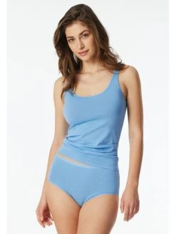 Schiesser 2er-Set: Pantys In Hellblau/ Weiß -Schiesser Store schiesser 2er set pantys in hellblau weiss 4