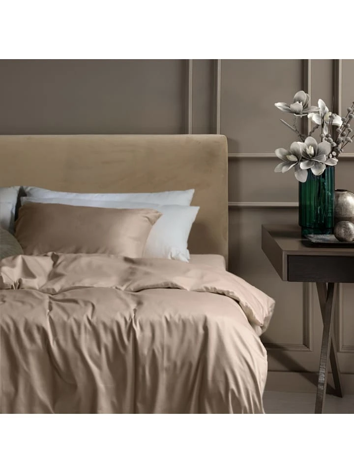 Schiesser 2er-Set: Satin-Kissenhüllen "Ella" In Beige 2 Schiesser 2er-Set: Satin-Kissenhüllen "Ella" In Beige – Bild 2