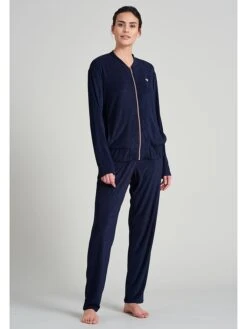 Schiesser 2tlg. Loungewear-Set In Dunkelblau -Schiesser Store schiesser 2tlg loungewear set in dunkelblau 2