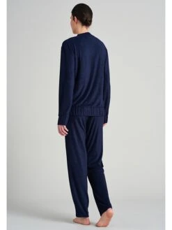 Schiesser 2tlg. Loungewear-Set In Dunkelblau -Schiesser Store schiesser 2tlg loungewear set in dunkelblau 3