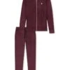 Schiesser 2tlg. Loungewear-Set In Rot