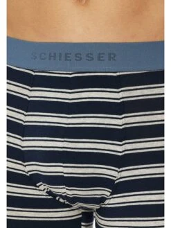 Schiesser 3er-Set: Boxershorts In Dunkelblau -Schiesser Store schiesser 3er set boxershorts in dunkelblau 3