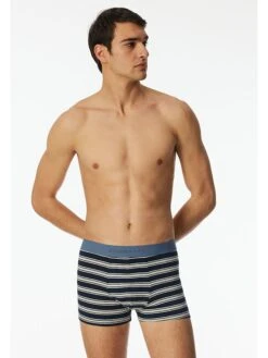 Schiesser 3er-Set: Boxershorts In Dunkelblau -Schiesser Store schiesser 3er set boxershorts in dunkelblau 4