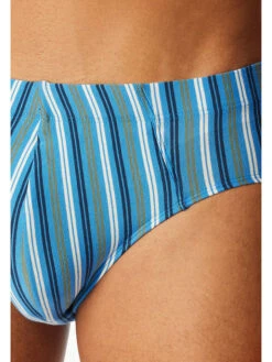 Schiesser 3er-Set: Slips In Blau/ Schwarz -Schiesser Store schiesser 3er set slips in blau schwarz 3