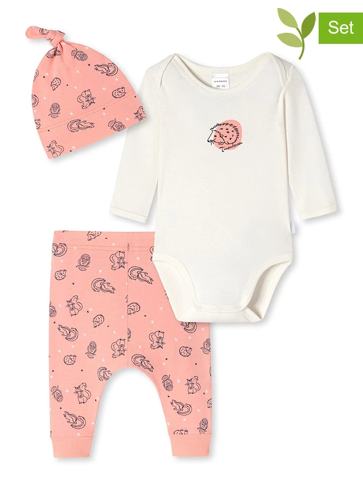 Schiesser 3tlg. Geschenkset In Rosa/ Weiß 1 Schiesser 3tlg. Geschenkset In Rosa/ Weiß