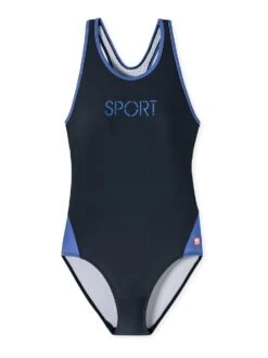 Schiesser Badeanzug Diver Dreams In Dunkelblau