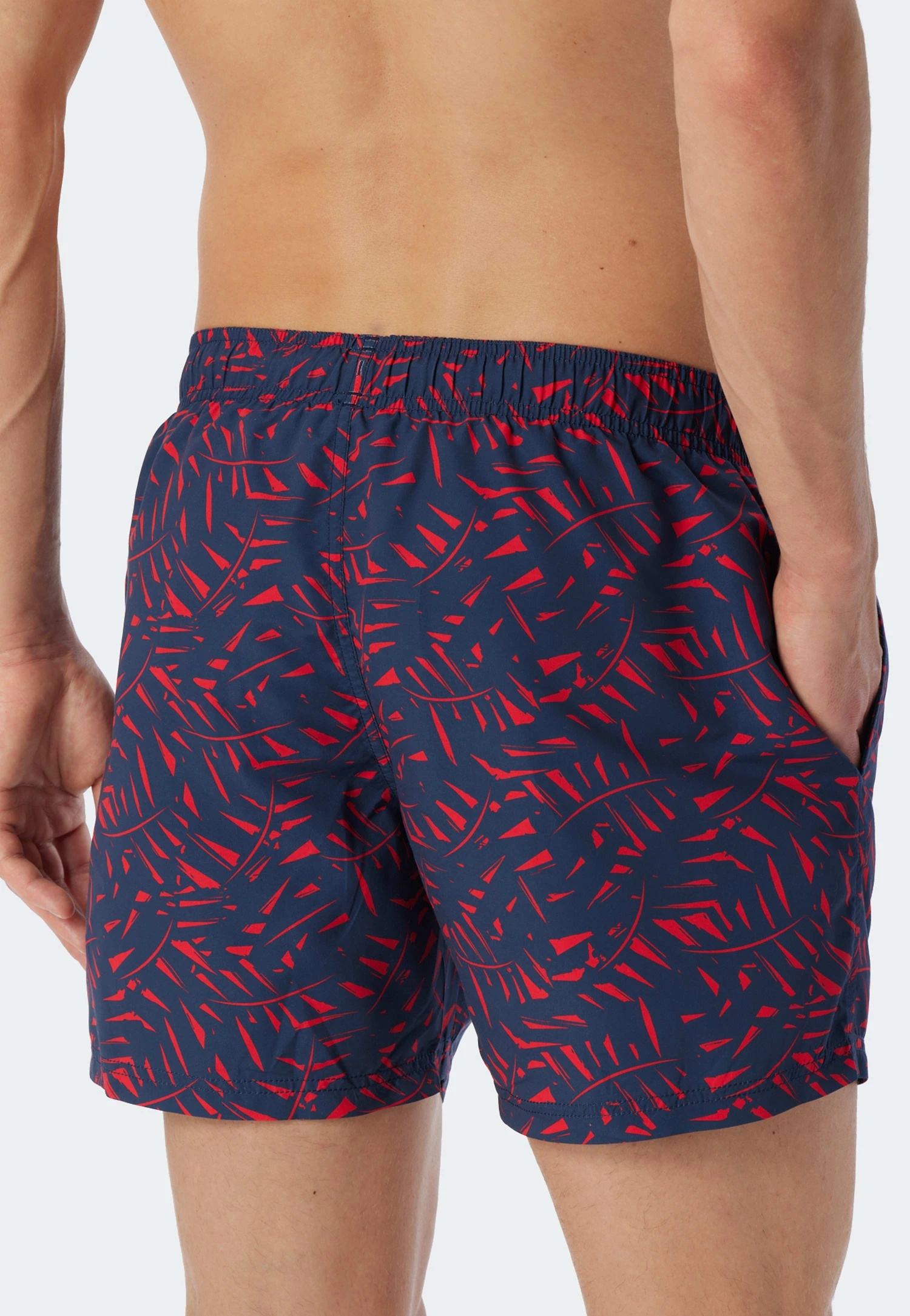 Schiesser Badehose Badeshorts Rot 3 Schiesser Badehose Badeshorts Rot – Bild 3