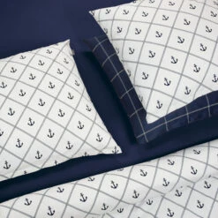 Schiesser Bettwäscheset Josh Baumwollsatin - 2-teili In Dunkelblau -Schiesser Store schiesser bettwascheset josh baumwollsatin 2 teili in dunkelblau 2