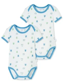 Schiesser Body Baby Body 1/2 - Natural Love In Weiß