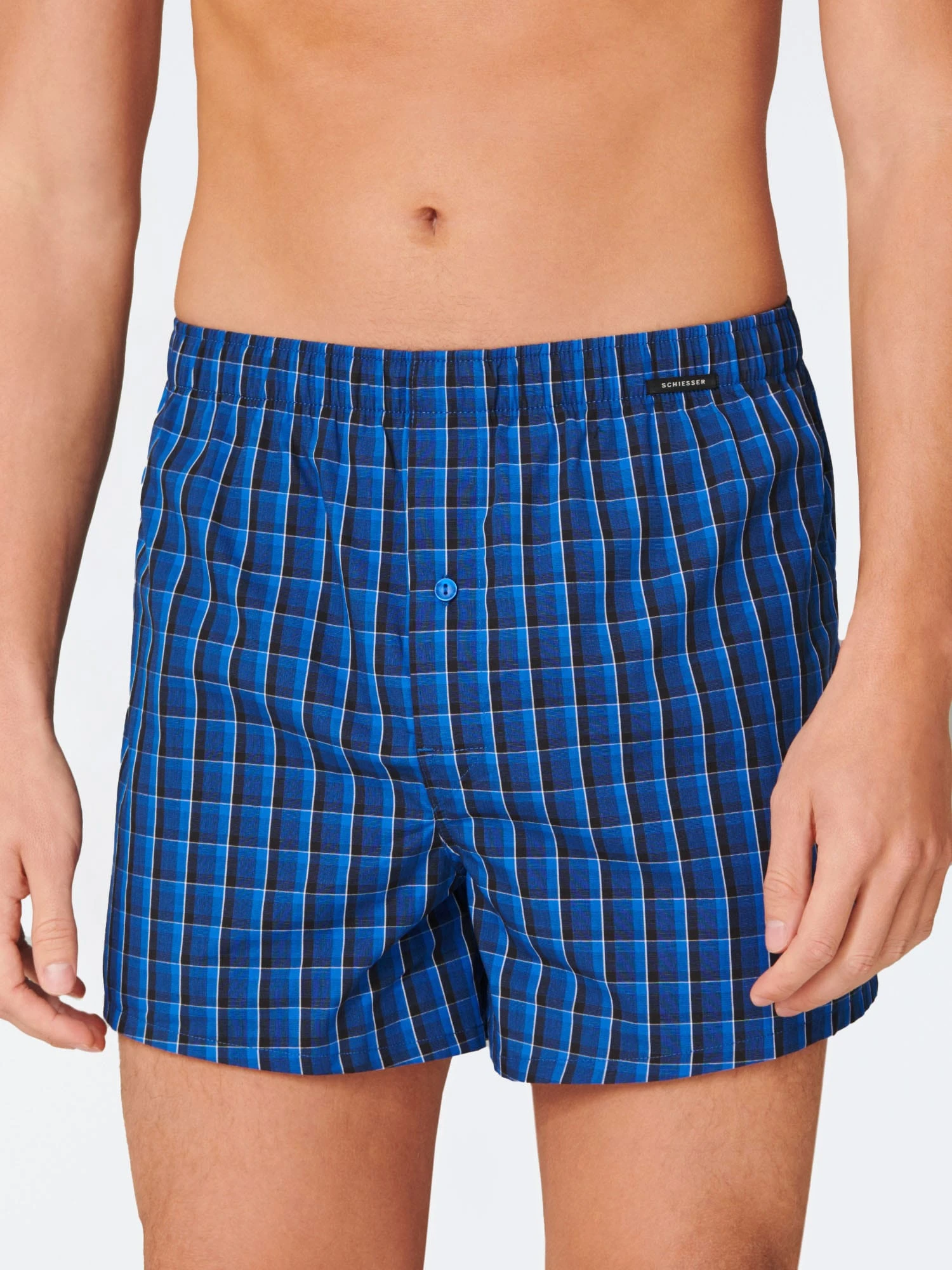 Schiesser Boxer Shorts In Royal 2 Schiesser Boxer Shorts In Royal – Bild 2