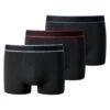 Schiesser Boxershorts In Schwarz