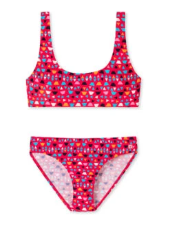 Schiesser Bustier-Bikini Aqua In Rot