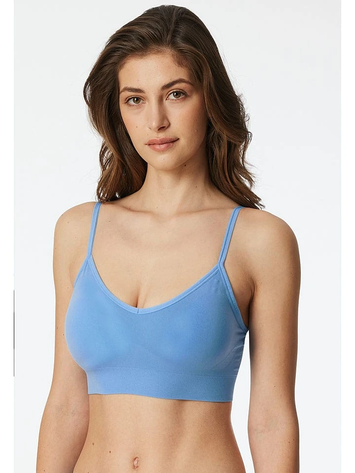 Schiesser Bustier In Hellblau 1 Schiesser Bustier In Hellblau