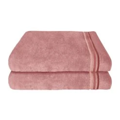 Schiesser Duschtuch Skyline Color Im 2er Set In Altrosa