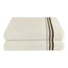 Schiesser Duschtuch Skyline Color Im 2er Set In Creme