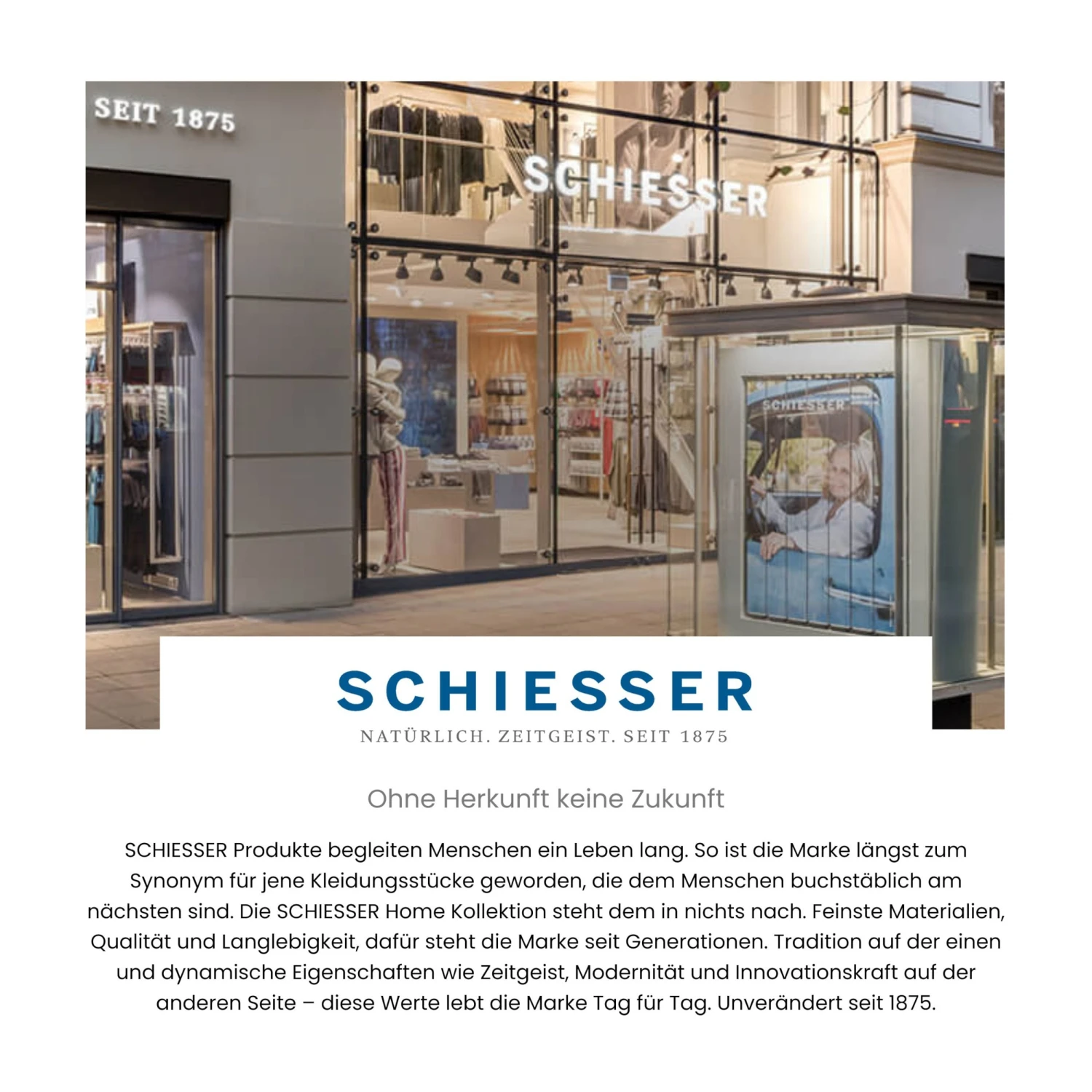 Schiesser Edeljersey Spannbettlaken Jessi In Blau 4 Schiesser Edeljersey Spannbettlaken Jessi In Blau – Bild 4