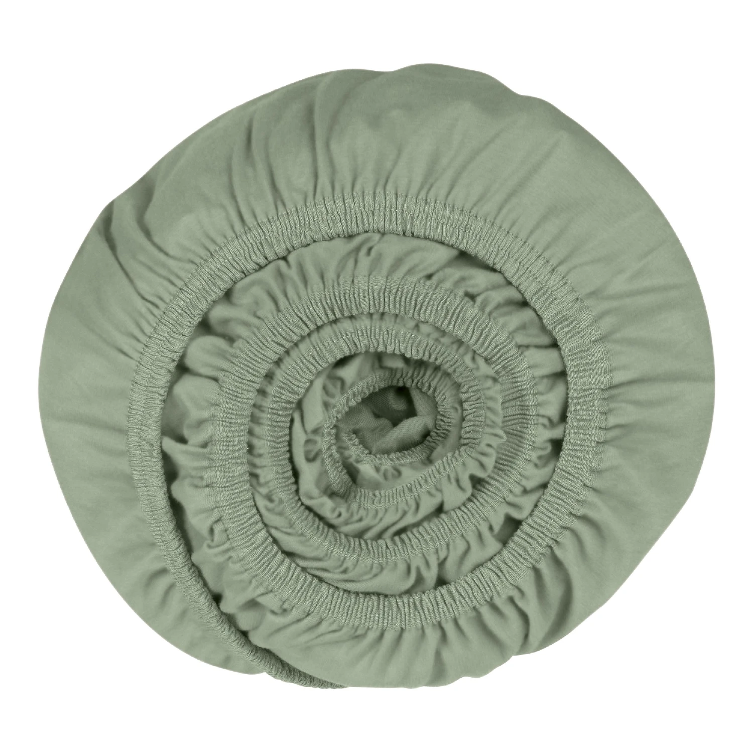 Schiesser Edeljersey Spannbettlaken Jessi In Hellgrün 2 Schiesser Edeljersey Spannbettlaken Jessi In Hellgrün – Bild 2