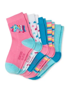 Schiesser Kindersocken 5er-Pack Einhorn In Mehrfarbig
