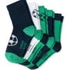 Schiesser Kindersocken 5er-Pack Soccer In Mehrfarbig