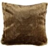 Schiesser Kissen "Fake Fur" In Taupe