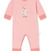 Schiesser Langer Baby Schlafanzug Natural Love In Coral Red