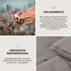 Schiesser Musselin-Bettwäscheset Molly In Grau -Schiesser Store schiesser musselin bettwascheset molly in grau 2