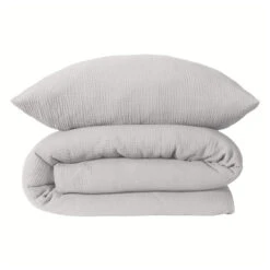 Schiesser Musselin-Bettwäscheset Molly In Hellgrau