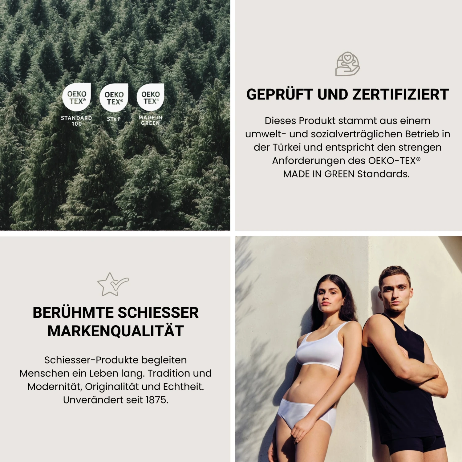 Schiesser Musselin-Bettwäscheset Molly In Hellgrau 7 Schiesser Musselin-Bettwäscheset Molly In Hellgrau – Bild 7