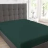 Schiesser Premium Jersey Spannbettlaken In Dunkelgrün