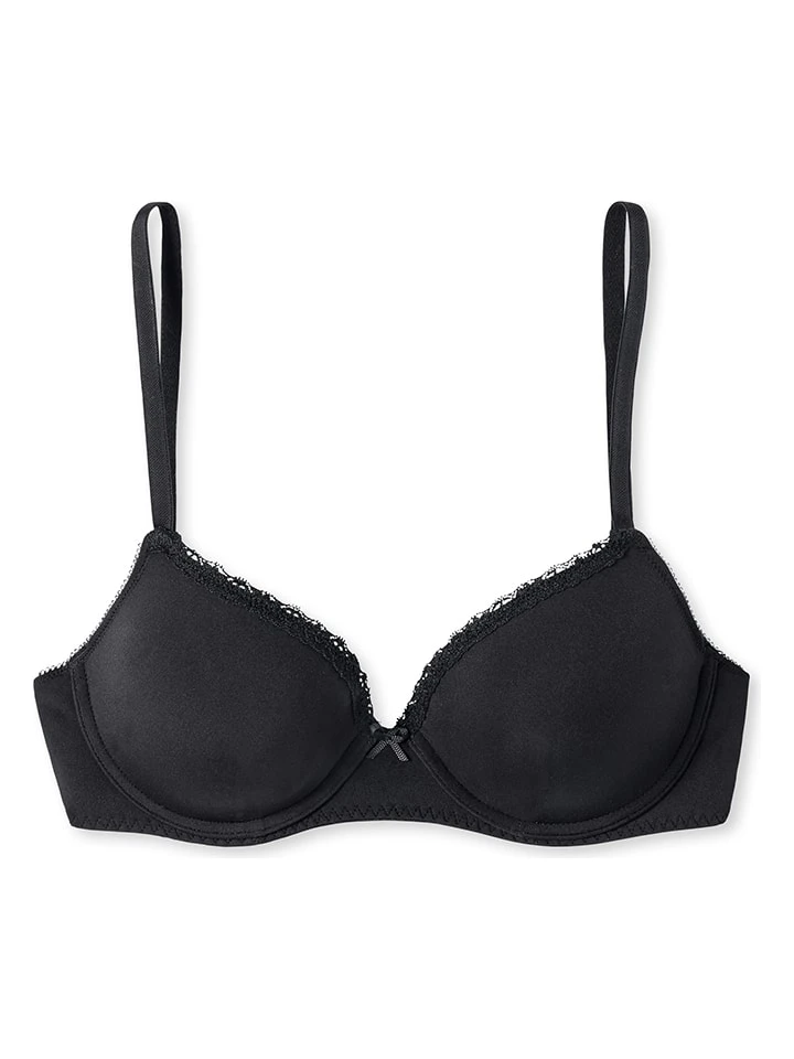 Schiesser Push-Up BH In Schwarz 1 Schiesser Push-Up BH In Schwarz