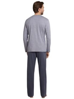 Schiesser Pyjama Ebony In Anthrazit 5 Schiesser Pyjama Ebony In Anthrazit -Schiesser Store schiesser pyjama ebony in anthrazit 2