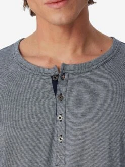 Schiesser Pyjama Ebony In Blau -Schiesser Store schiesser pyjama ebony in blau 4