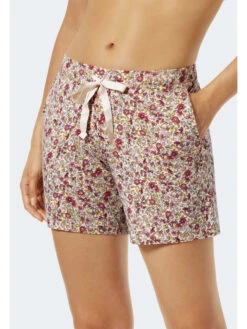 Schiesser Pyjama-Hose In Beige/ Beere -Schiesser Store schiesser pyjama hose in beige beere 2