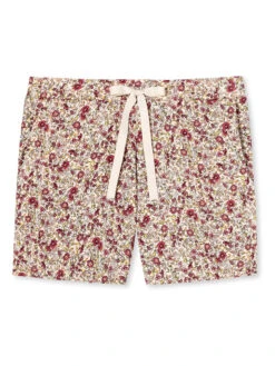 Schiesser Pyjama-Hose In Beige/ Beere