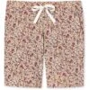 Schiesser Pyjama-Hose In Creme/ Beere