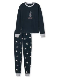 Schiesser Pyjama In Dunkelblau -Schiesser Store schiesser pyjama in dunkelblau 2