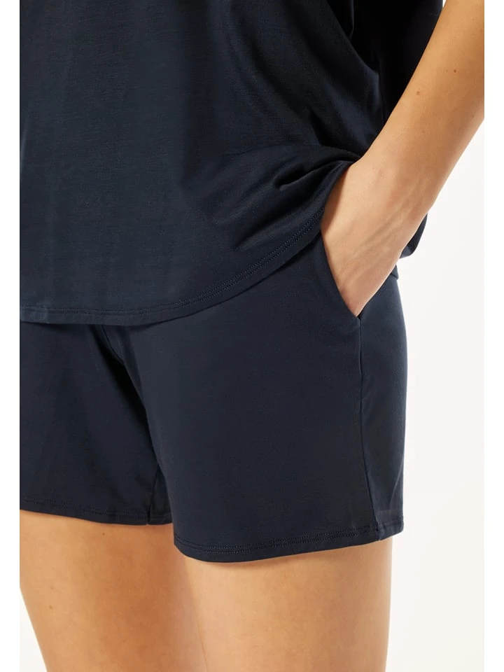Schiesser Pyjama In Dunkelblau 5 Schiesser Pyjama In Dunkelblau – Bild 5