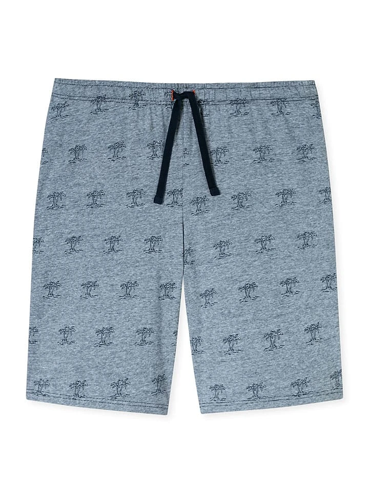 Schiesser Pyjama In Dunkelblau/ Grau 5 Schiesser Pyjama In Dunkelblau/ Grau – Bild 5