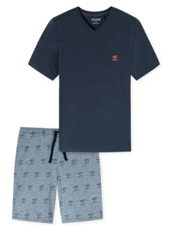Schiesser Pyjama In Dunkelblau/ Grau 11 Schiesser Pyjama In Dunkelblau/ Grau -Schiesser Store schiesser pyjama in dunkelblau grau 8