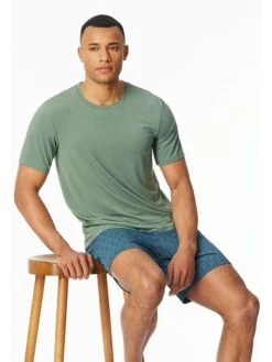 Schiesser Pyjama In Khaki/ Blau 8 Schiesser Pyjama In Khaki/ Blau -Schiesser Store schiesser pyjama in khaki blau 2