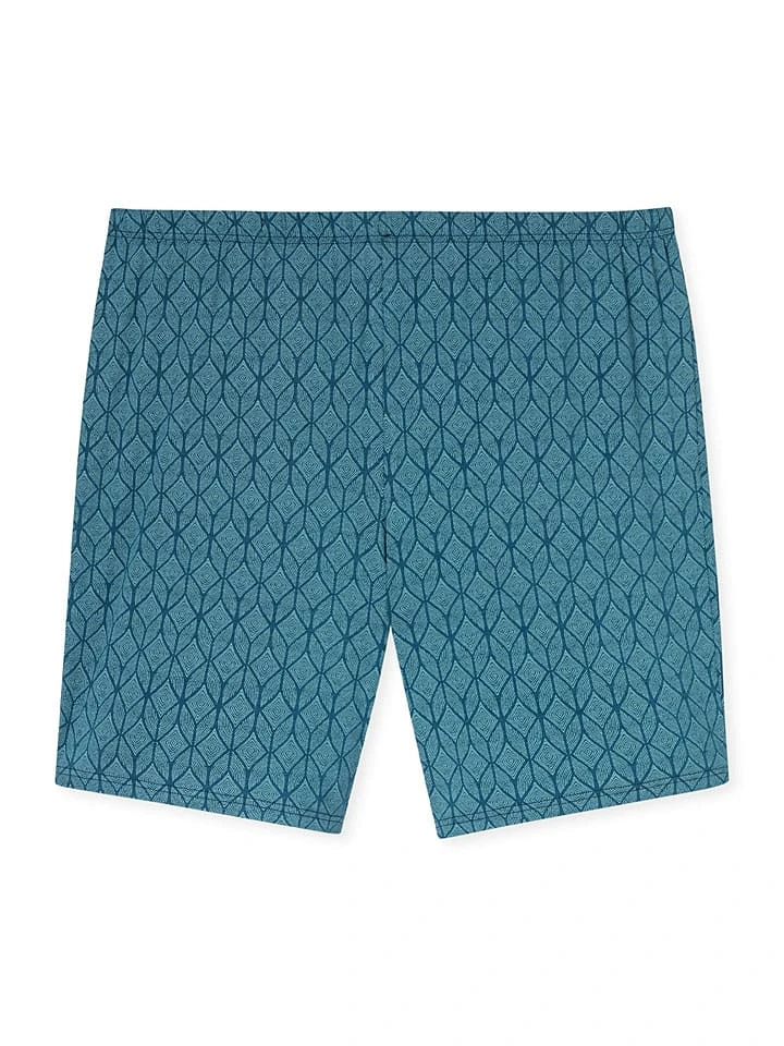 Schiesser Pyjama In Khaki/ Blau 5 Schiesser Pyjama In Khaki/ Blau – Bild 5