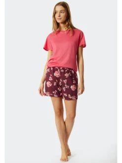 Schiesser Store -Schiesser Store schiesser pyjama in pink pflaume 1