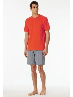 Schiesser Pyjama In Rot/ Grau 9 Schiesser Pyjama In Rot/ Grau -Schiesser Store schiesser pyjama in rot grau 2