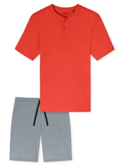 Schiesser Pyjama In Rot/ Grau 13 Schiesser Pyjama In Rot/ Grau -Schiesser Store schiesser pyjama in rot grau 6