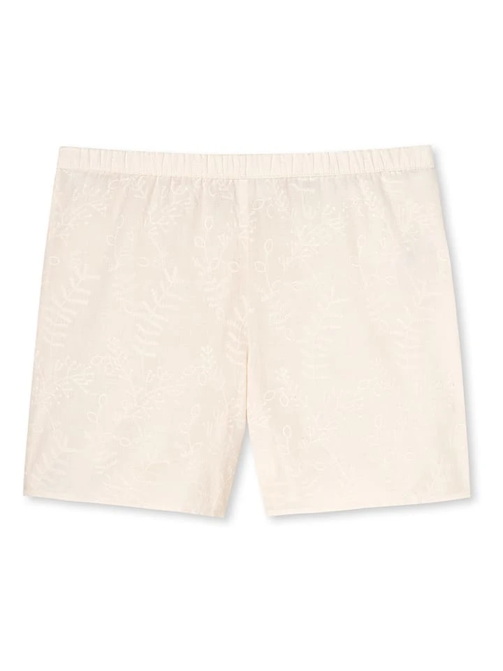 Schiesser Pyjama-Shorts In Creme 1 Schiesser Pyjama-Shorts In Creme