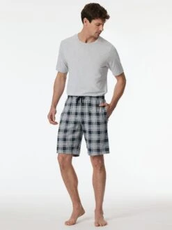 Schiesser Pyjamashorts Mix & Relax Bermuda In Multicolour -Schiesser Store schiesser pyjamashorts mix and relax bermuda in multicolour 3