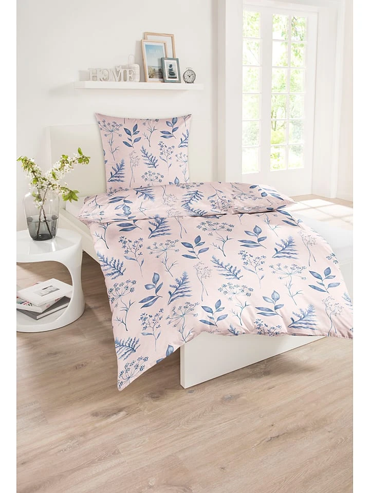 Schiesser Renforcé-Bettwäsche-Set In Rosa 2 Schiesser Renforcé-Bettwäsche-Set In Rosa – Bild 2