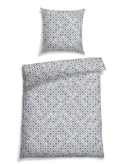 Schiesser Renforcé-Bettwäsche-Set "Korta" In Bunt