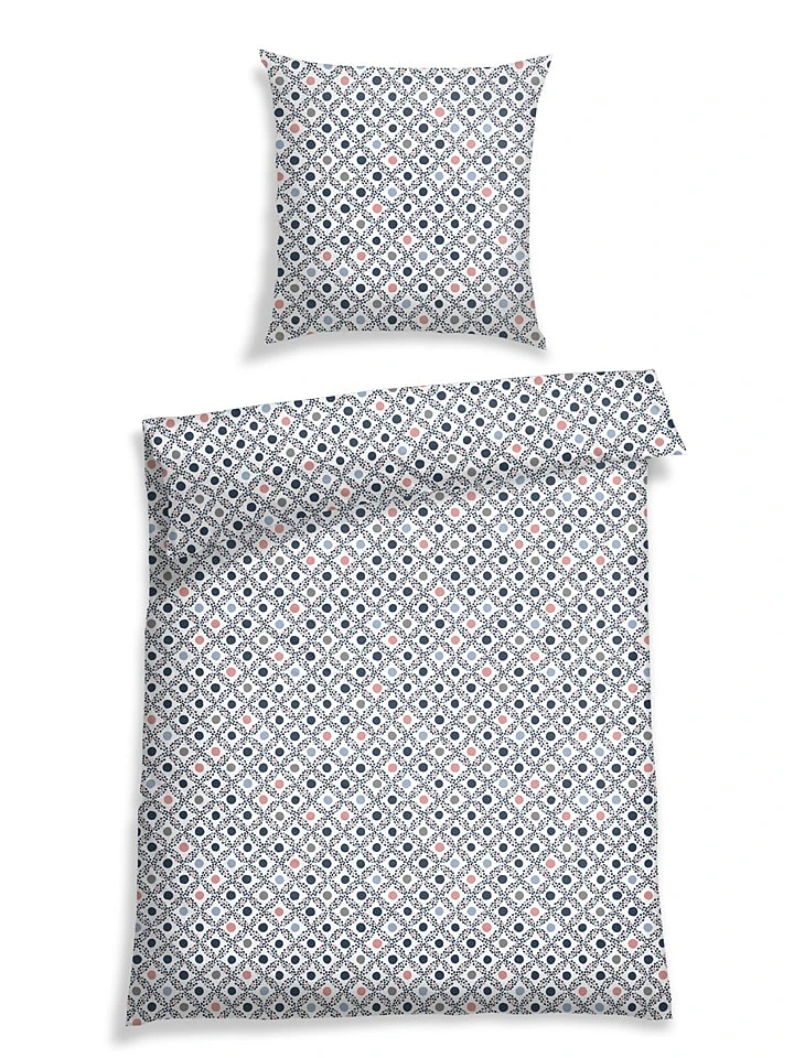 Schiesser Renforcé-Bettwäsche-Set "Korta" In Bunt 1 Schiesser Renforcé-Bettwäsche-Set "Korta" In Bunt